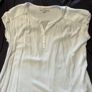 Loft white Sleeveless top
